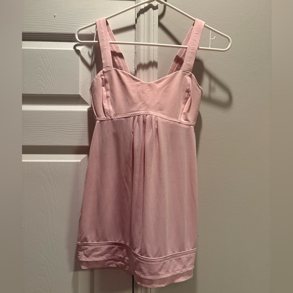 Lululemon Athletica Pink Tank Top